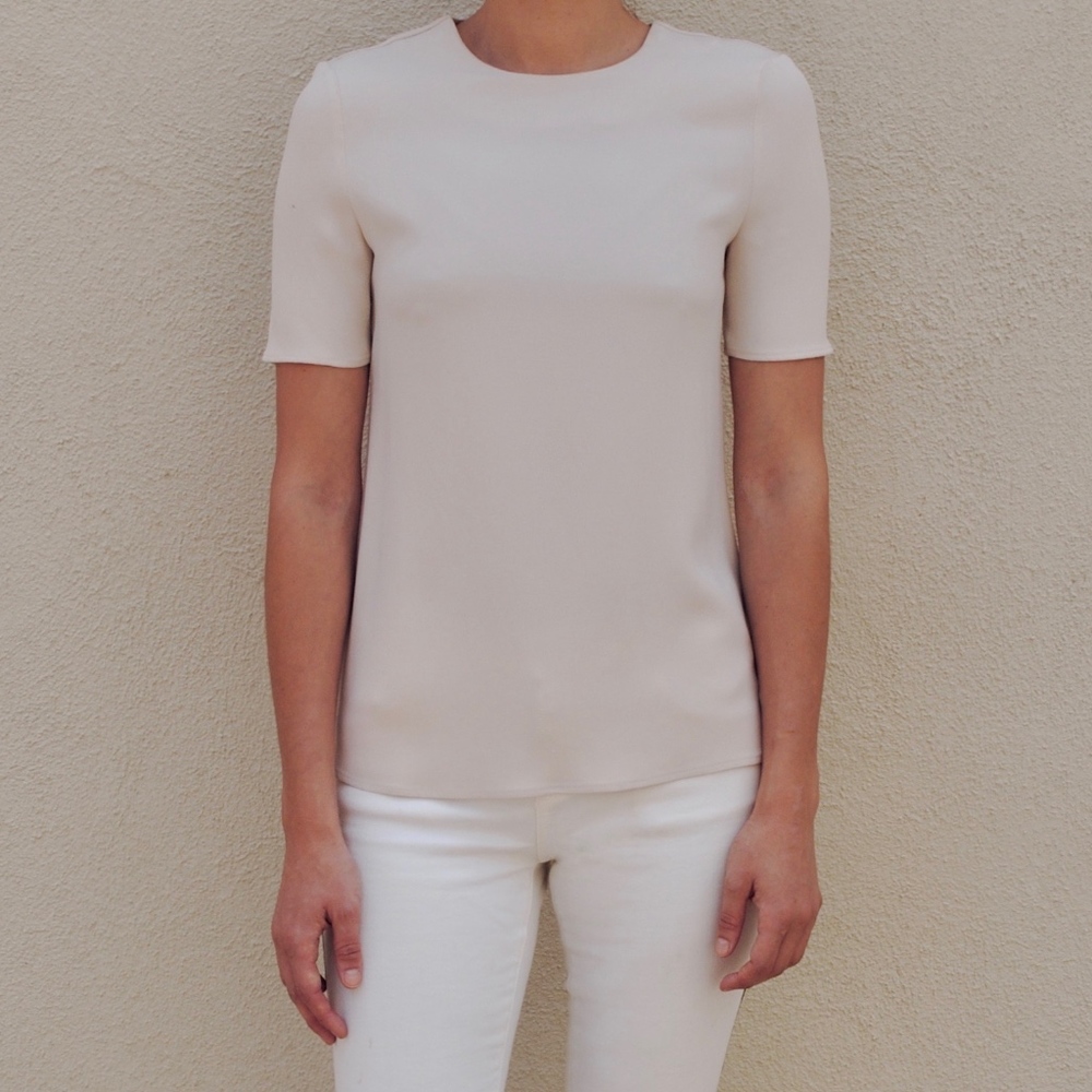 top - silk - NYFW - Designer piece